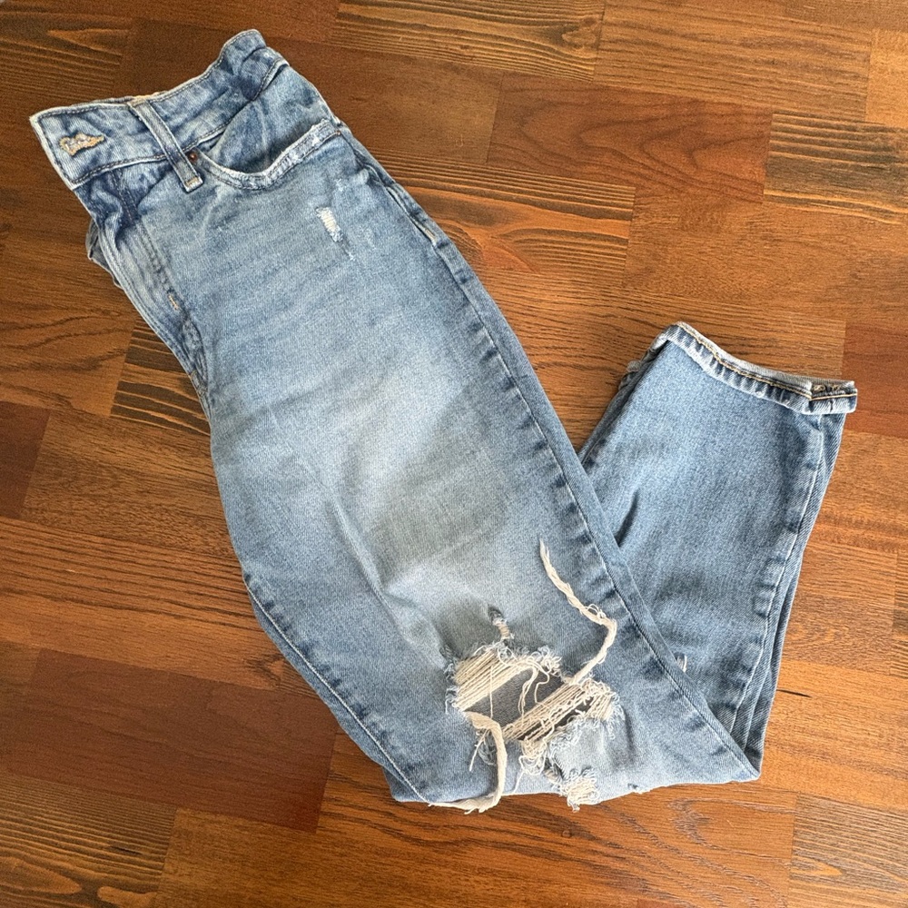 OG Straight Distressed Jeans